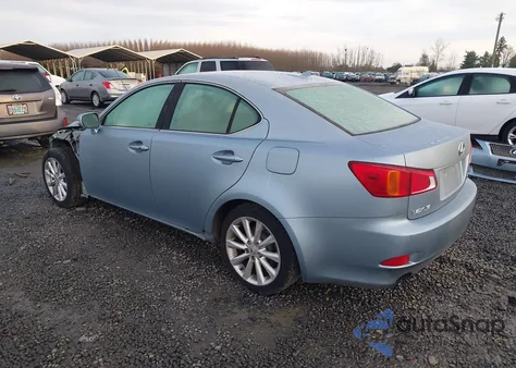 2009 Lexus Is 250 из США, поврежденный, VIN JTHBK262092091276